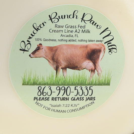100% Grass Fed A2 Raw Dairy