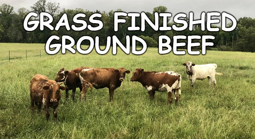 100% Grass Finished Ground Beef